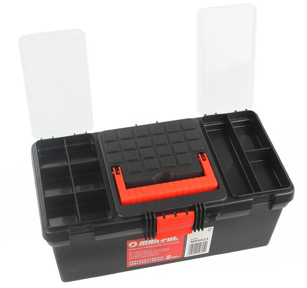 Set 2 cutii scule, cutie pentru scule 2 buc - Bjc tools