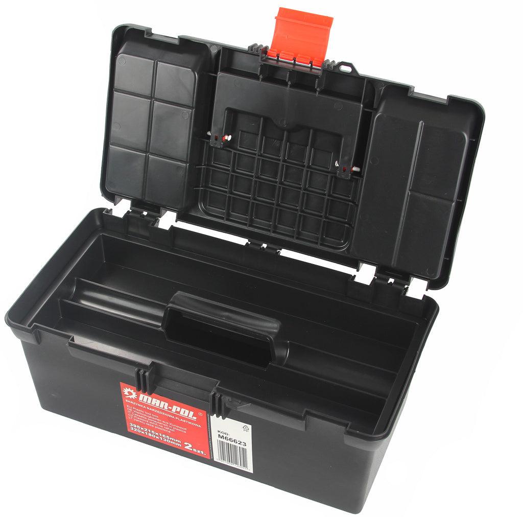 Set 2 cutii scule, cutie pentru scule 2 buc - Bjc tools