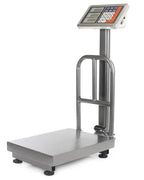 Cantar electronic 150 kg cu platforma ecran LCD si baterie - Bjc tools