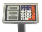 Cantar electronic 150 kg cu platforma ecran LCD si baterie - Bjc tools