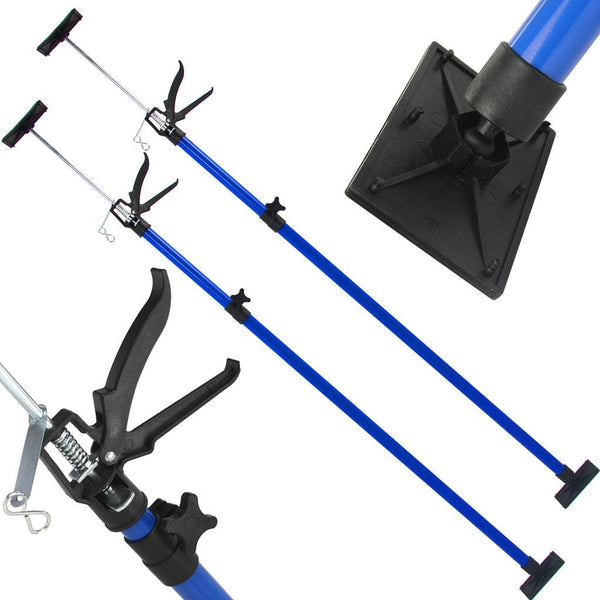 Set 2 x suport telescopic montare placi rigips 115-290cm - Bjc tools