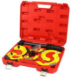 Presa arcuri amortizoare auto cu 3 perechi de talere - Bjc tools