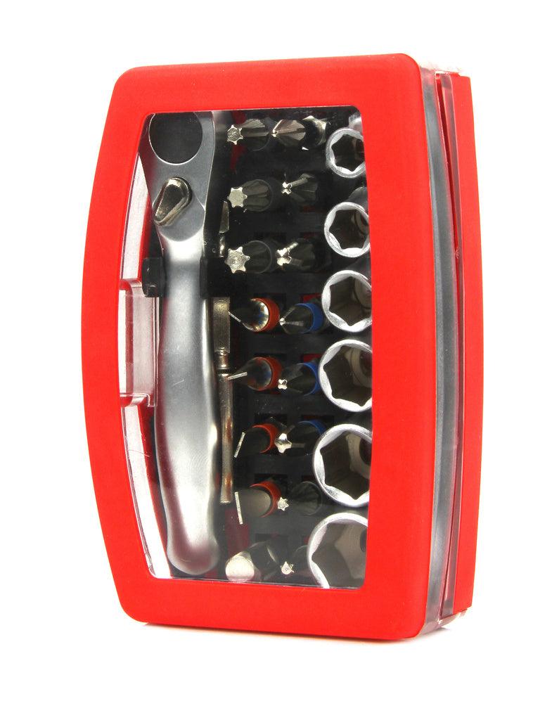 Set biti tubulare si clichet 1/4 - Bjc tools