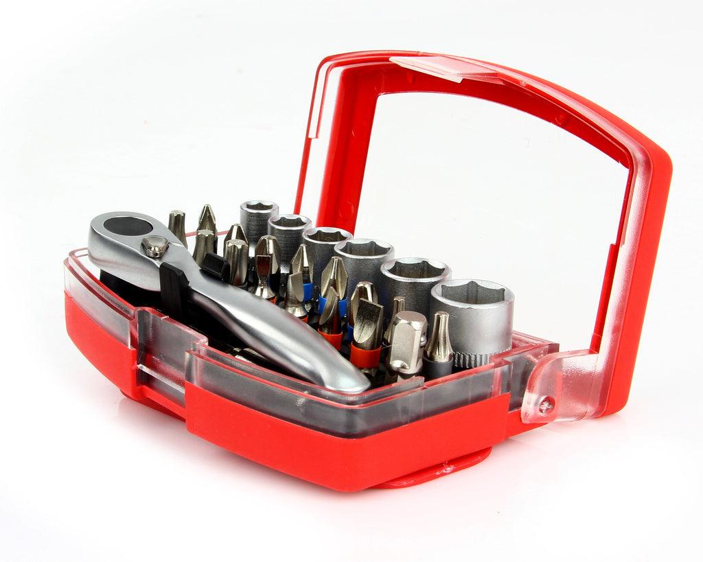 Set biti tubulare si clichet 1/4 - Bjc tools