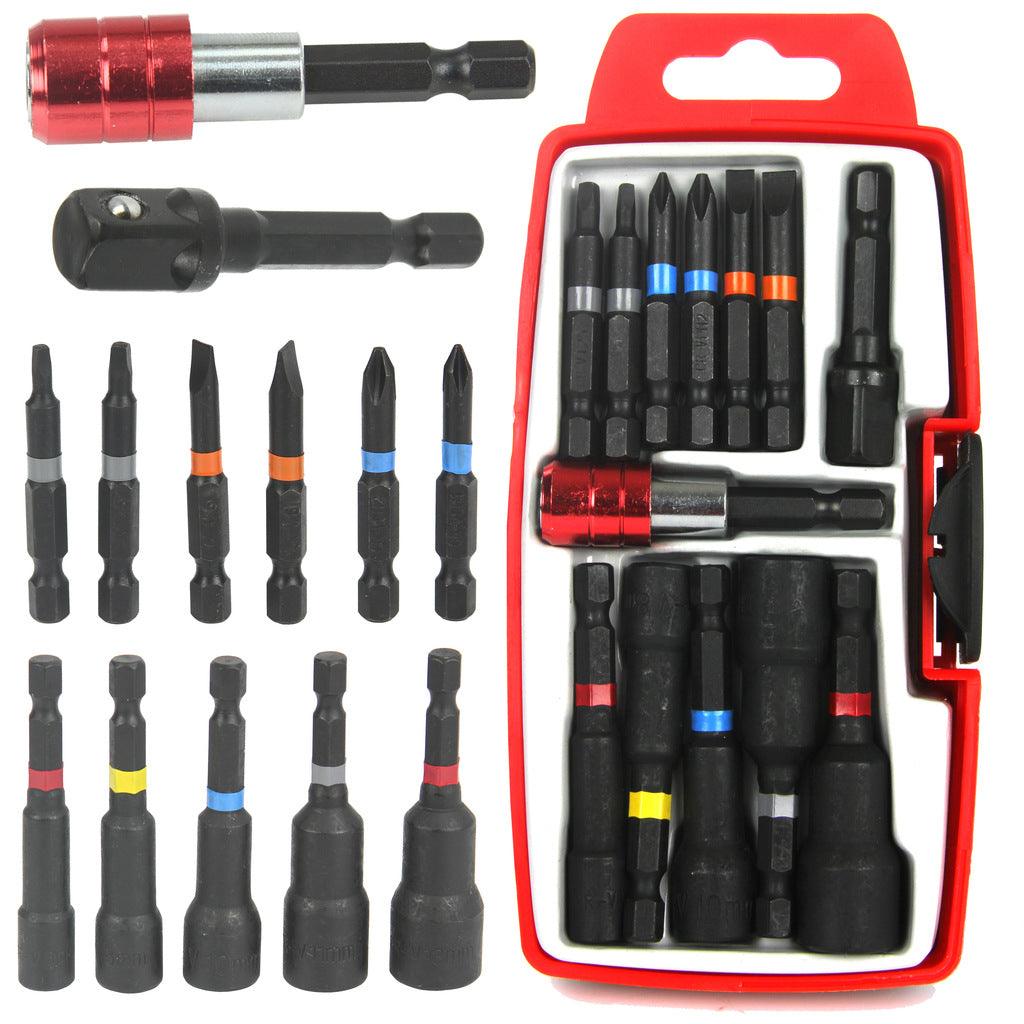 Set biti si tubulare magnetice pentru bormasina 13 piese - Bjc tools Imagine principală a produsului