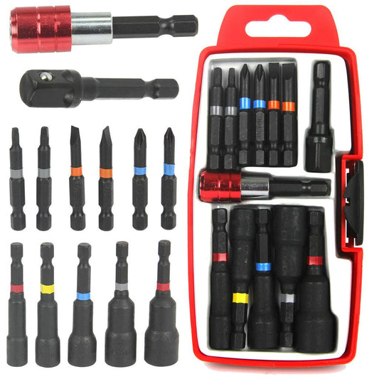 Set biti si tubulare magnetice pentru bormasina 13 piese - Bjc tools