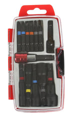 Set biti si tubulare magnetice pentru bormasina 13 piese - Bjc tools