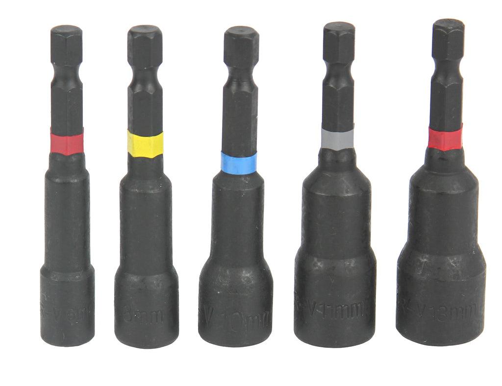 Set biti si tubulare magnetice pentru bormasina 13 piese - Bjc tools