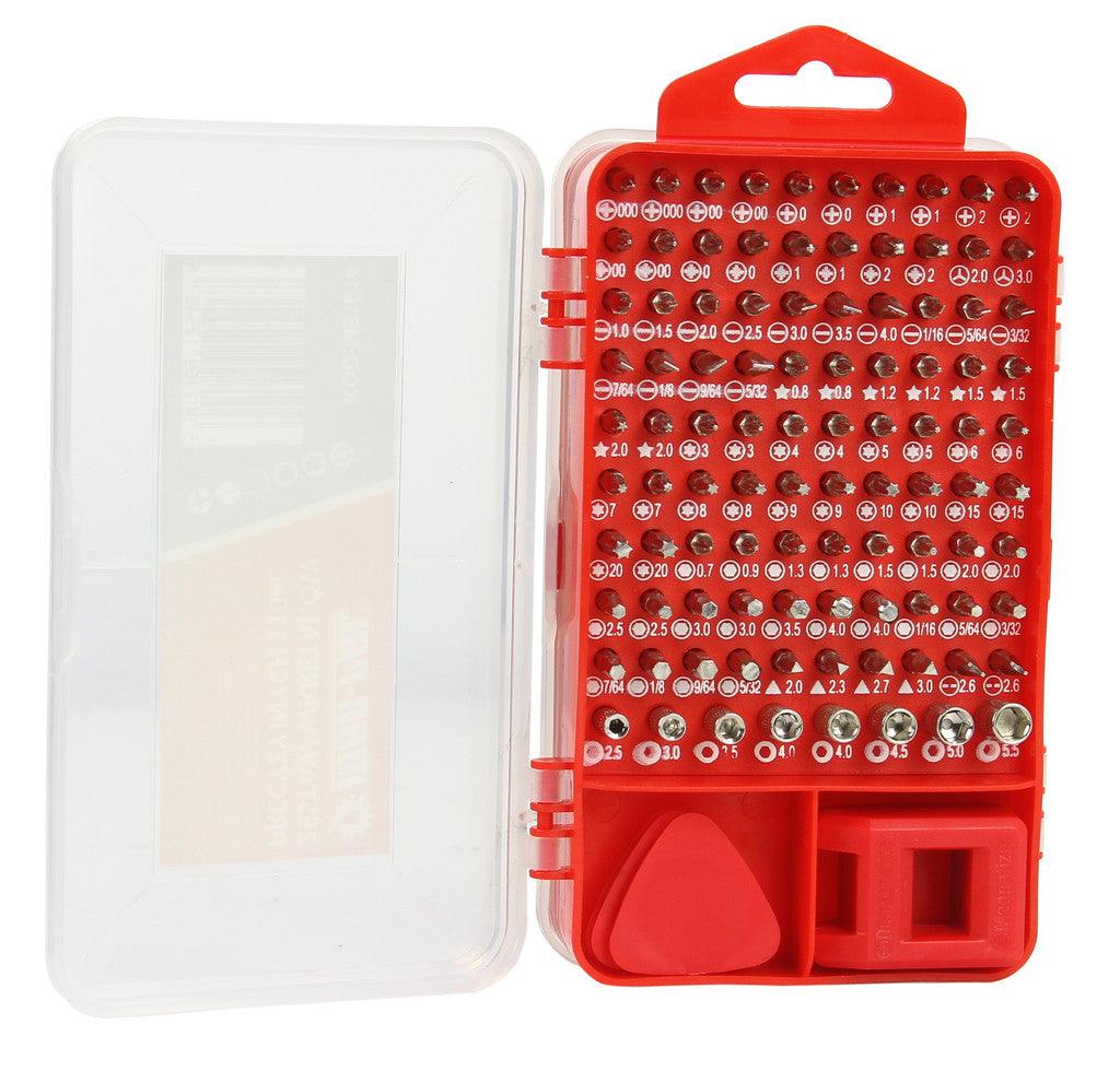 Set surubelnite de precizie 110 piese pentru telefoane laptop - Bjc tools