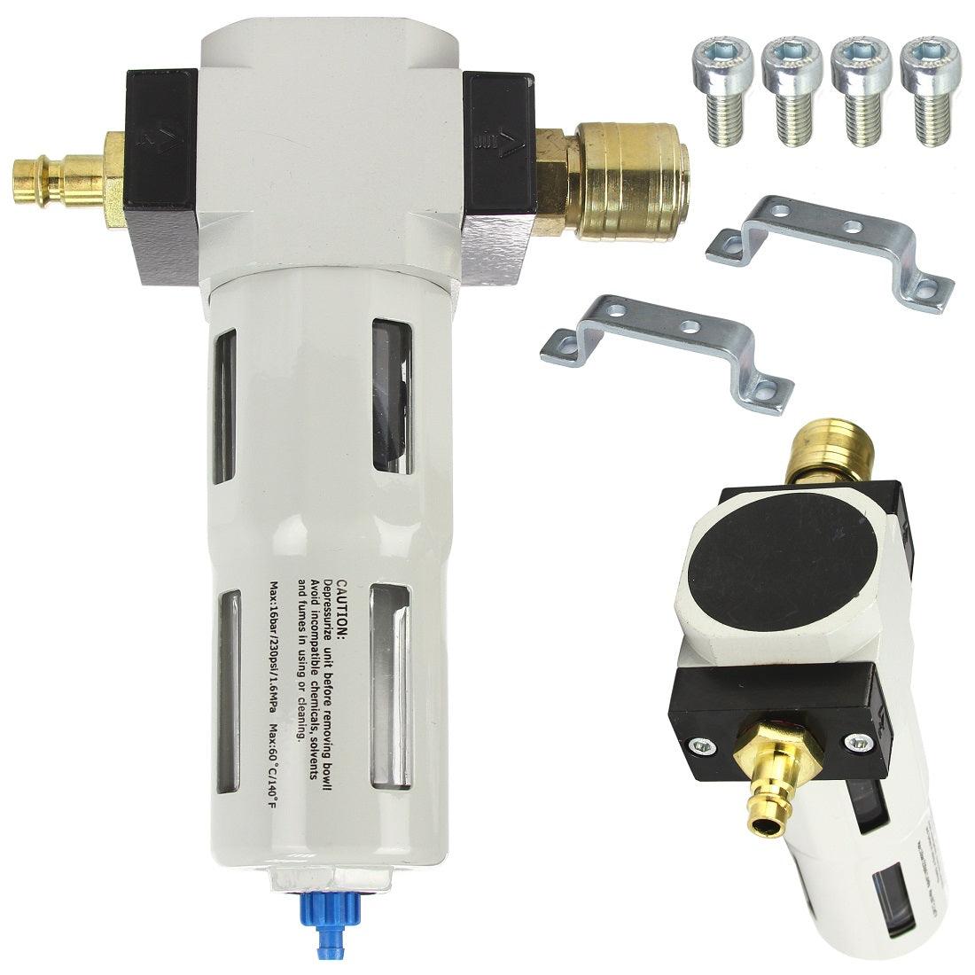 Filtru aer uscator dezumidificator profesional pentru scule pneumatice 1/2 - Bjc tools
