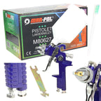 Pistol de vopsit HVLP duza 1.4 mm cana 600 ml - Bjc tools