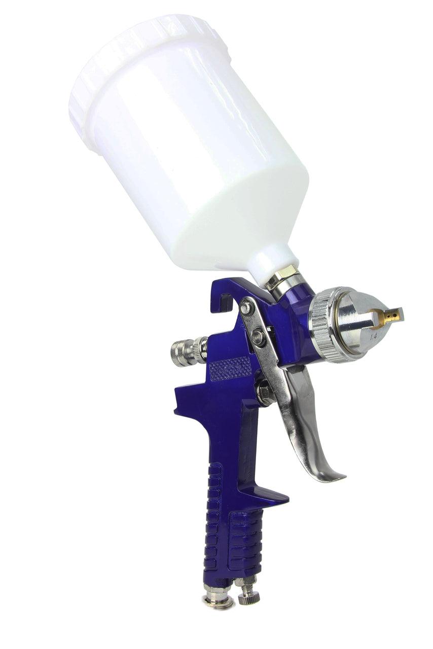 Pistol de vopsit HVLP duza 1.4 mm cana 600 ml - Bjc tools