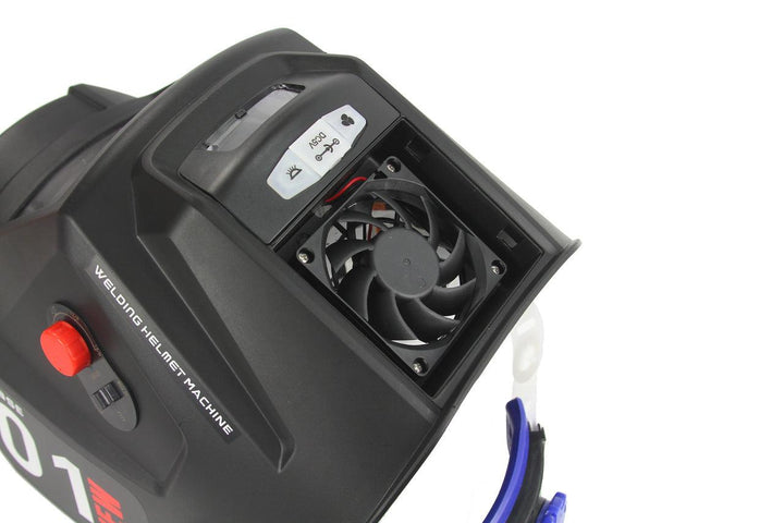 Masca sudura automata Profesională cu ventilator lanterna si vizor mare - Bjc tools