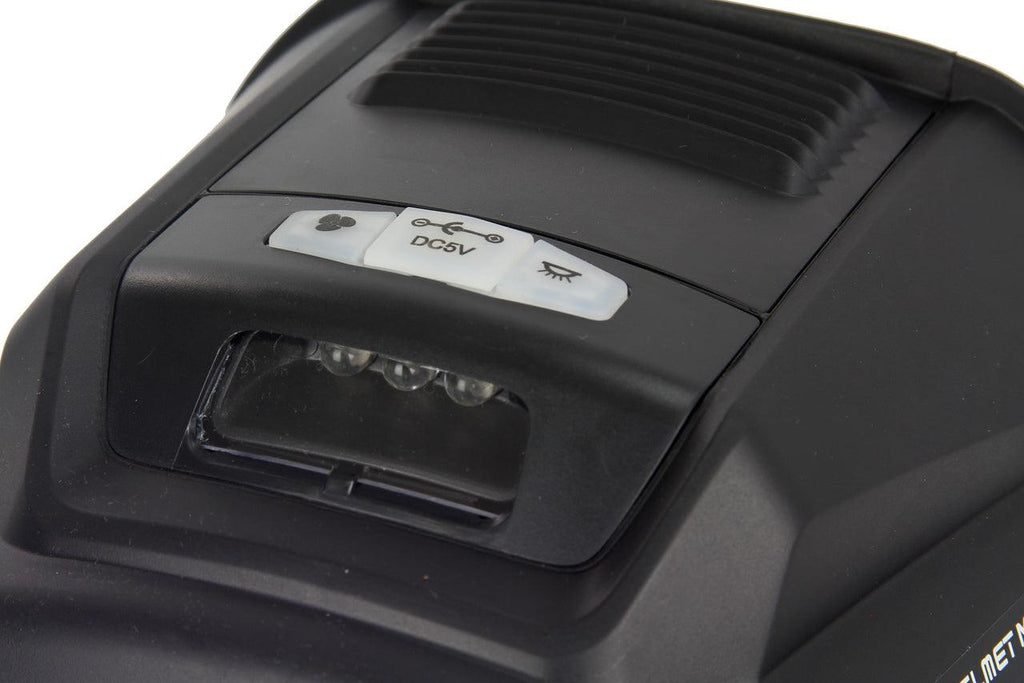 Masca sudura automata Profesională cu ventilator lanterna si vizor mare - Bjc tools