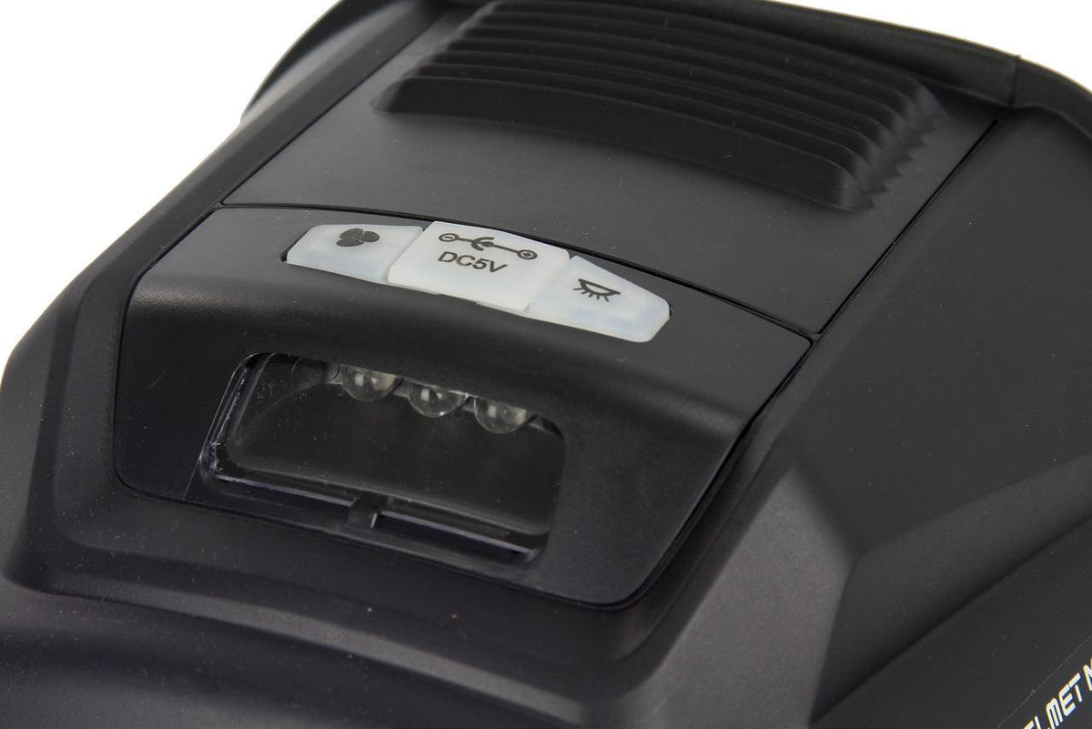 Masca sudura automata Profesională cu ventilator lanterna si vizor mare - Bjc tools