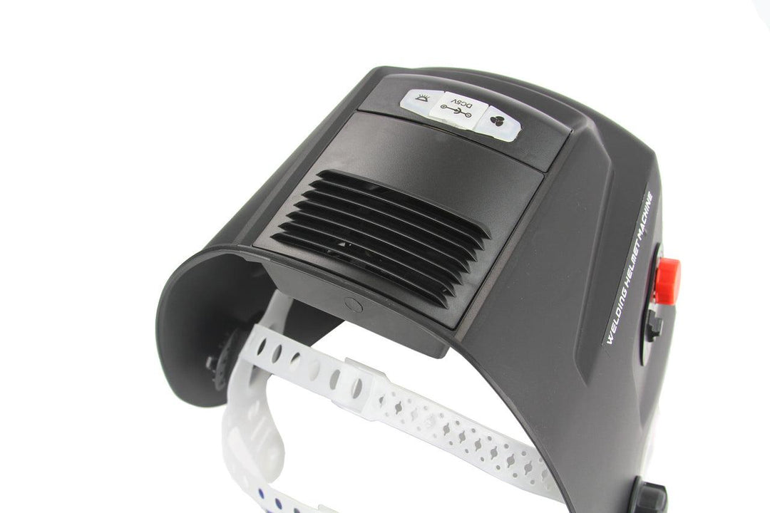 Masca sudura automata Profesională cu ventilator lanterna si vizor mare - Bjc tools