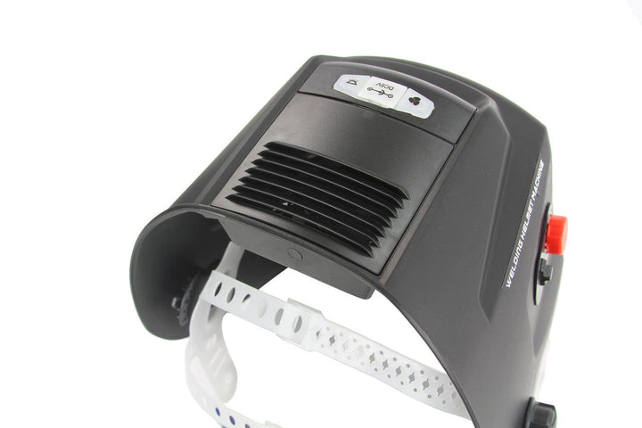 Masca sudura automata Profesională cu ventilator lanterna si vizor mare - Bjc tools