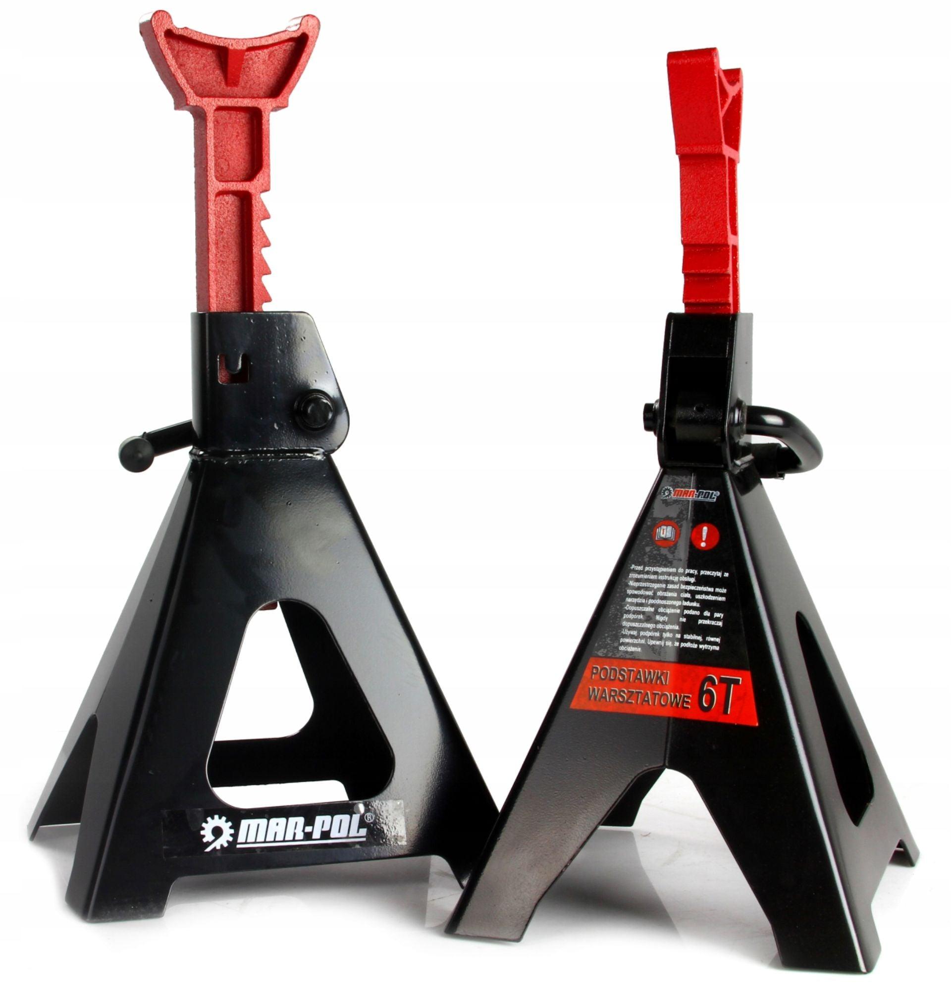 Set capre auto 6 tone. Set suporti susținere auto. - Bjc tools