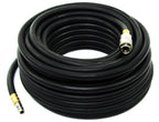 Furtun aer comprimat 15 metri 6×13 mm din cauciuc cu mufe rapide - Bjc tools
