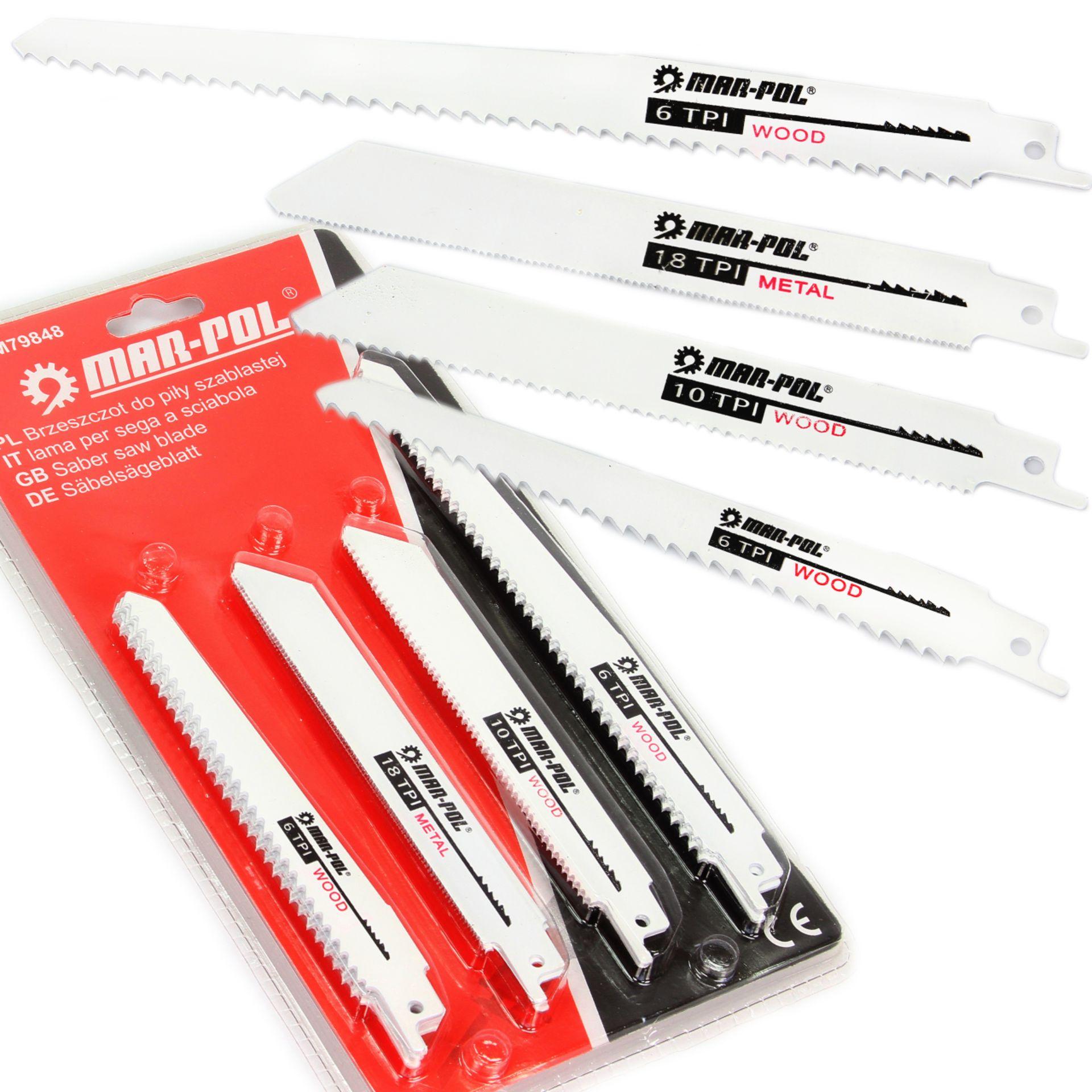 Set 10 panze fierastrau sabie lemn si metal - Bjc tools
