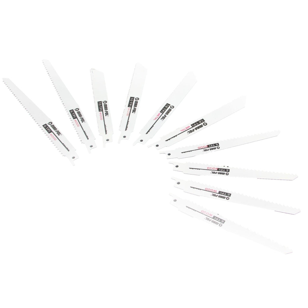 Set 10 panze fierastrau sabie lemn si metal - Bjc tools
