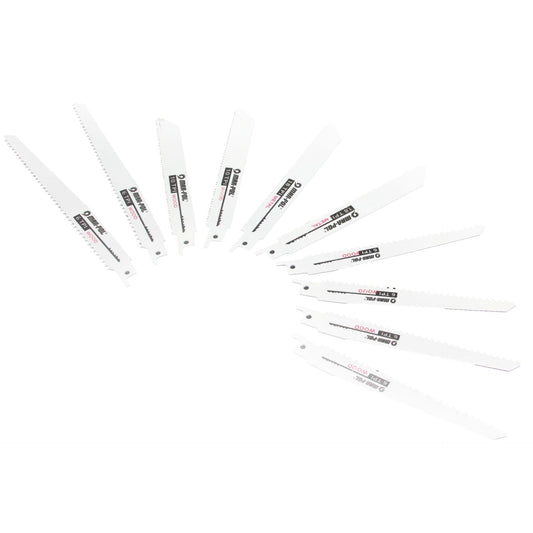 Set 10 panze fierastrau sabie lemn si metal