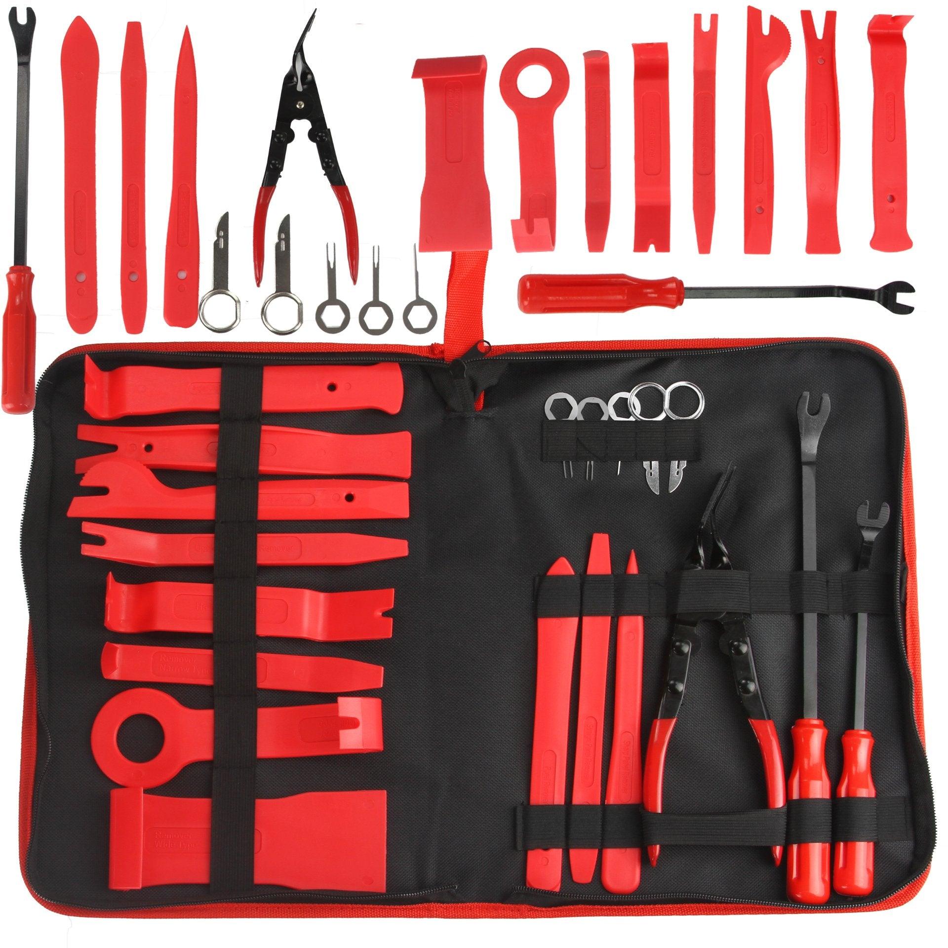 Kit trusa demontare radio cleme bumbi elemente tapiterie auto - Bjc tools Imagine principală a produsului