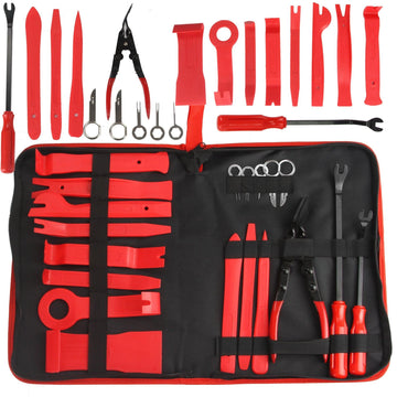 Kit trusa demontare radio cleme bumbi elemente tapiterie auto