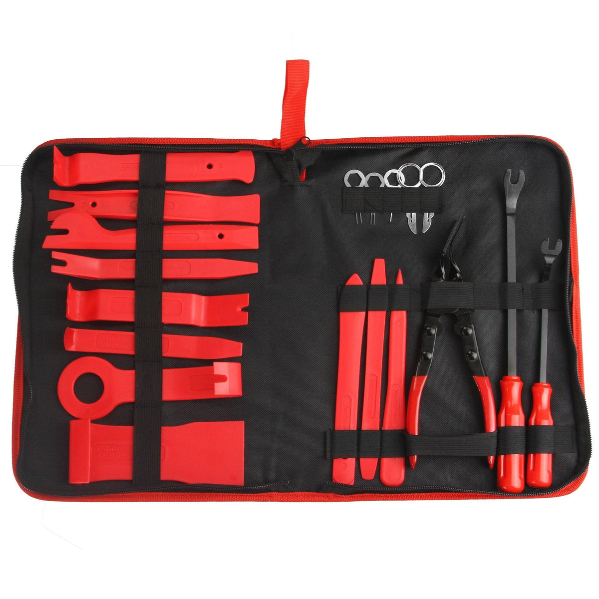 Kit trusa demontare radio cleme bumbi elemente tapiterie auto - Bjc tools