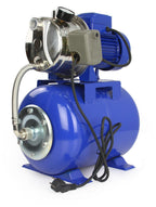 Hidrofor 50 litri butelie otel inox , hidrofor cu pompa de apa 1500w 5.5 bari - Bjc tools