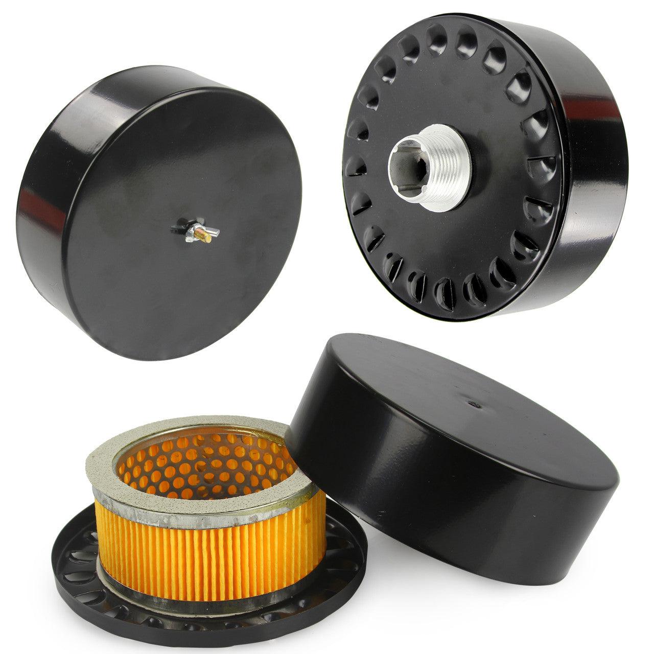 Filtru aer pompe compresor aer carcasa metal filet 33mm - Bjc tools