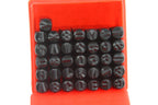 Set pansoane cifre si litere 36 piese 5mm din otel carbon ranforsat - Bjc tools