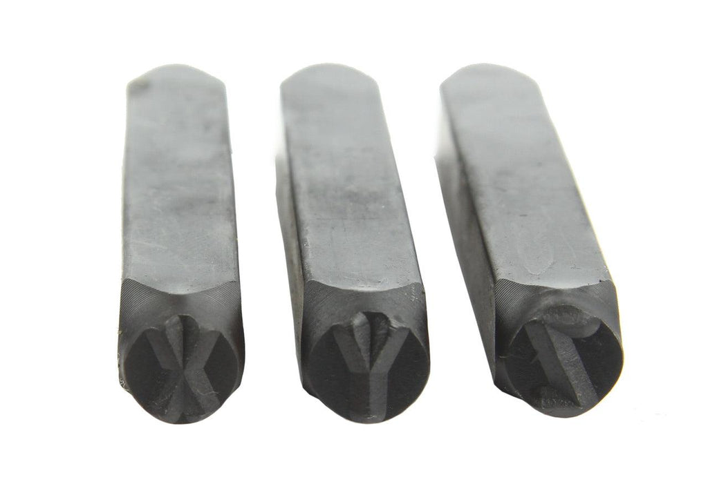 Set pansoane litere si cifre 36 piese 6mm otel carbon - Bjc tools