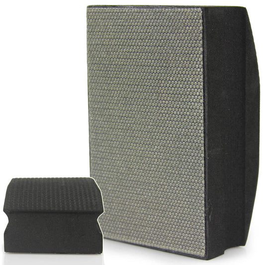 Burete abraziv de slefuit cu diamant granulatie 100, pentru gresie piatra si suprafețe tari - Bjc tools