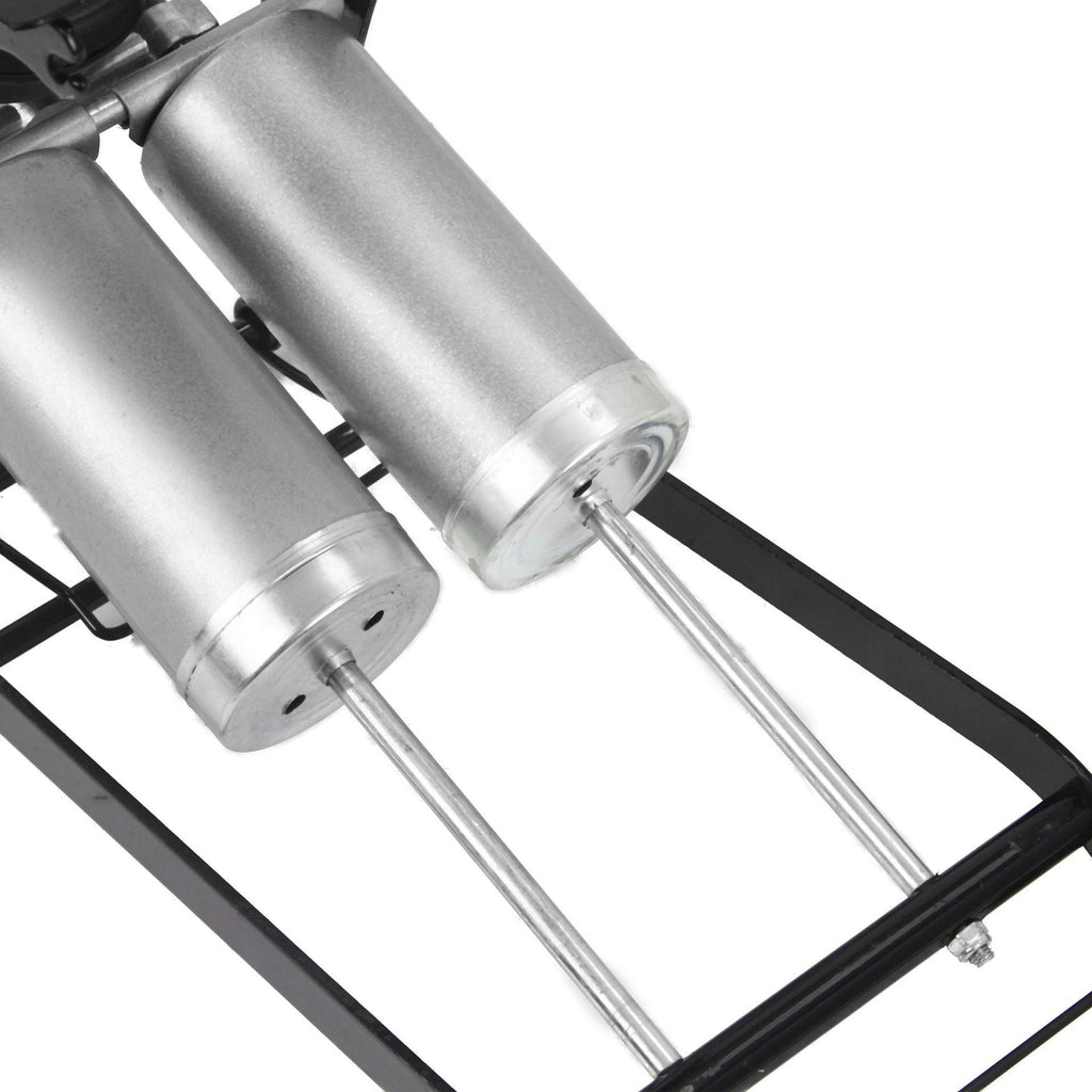 Pompa de umflat la picior cu piston dublu 7 bari - Bjc tools