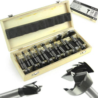 Set burghie lemn 16 piese 6-54mm, set freze lemn, set burghiuri lemn - Bjc tools