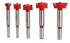 Set freze burghiu lemn 5 piese 15-35mm ,burghiu lemn cu lame din carbură de tungsten widia și titan - Bjc tools