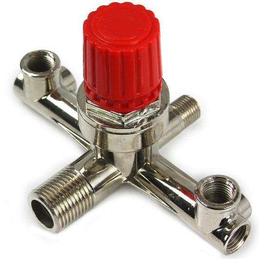 T pentru presostat compresor de aer cu regulator presiune 2-12 bari - Bjc tools