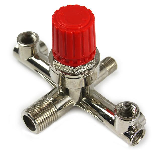 T pentru presostat compresor de aer cu regulator presiune 2-12 bari - Bjc tools