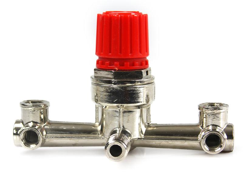 T pentru presostat compresor de aer cu regulator presiune 2-12 bari - Bjc tools