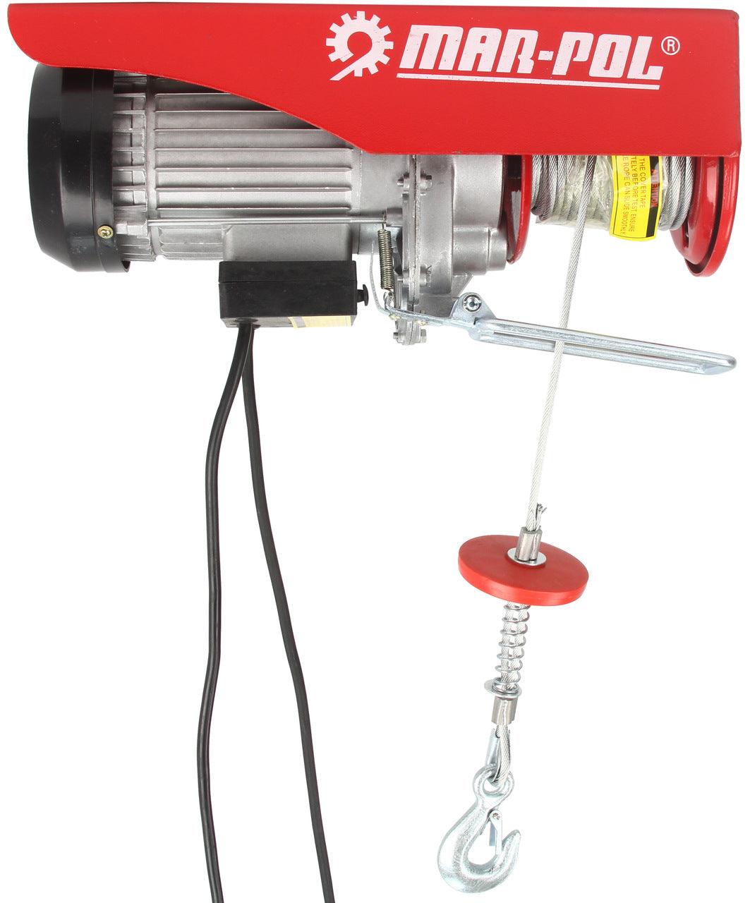 Troliu electric 220 volti 400 / 800 kg 1300w, electropalan, palan construcții - Bjc tools