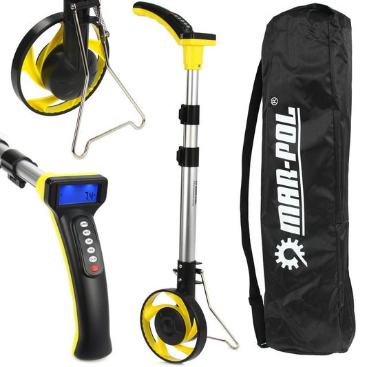 Roata de masurat cu telemetru 0-10000m, ruleta cu roata si afisaj LCD - Bjc tools