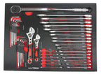 Dulap complet echipat cu 7 sertare si blat de lucru Profesional, dulap echipat 298 piese BJC XXL - Bjc tools