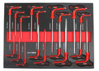 Dulap complet echipat cu 7 sertare si blat de lucru Profesional, dulap echipat 298 piese BJC XXL - Bjc tools
