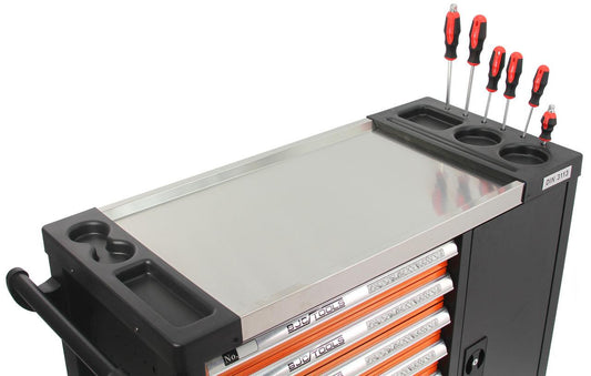 Dulap complet echipat cu 7 sertare si blat de lucru Profesional, dulap echipat 298 piese BJC XXL