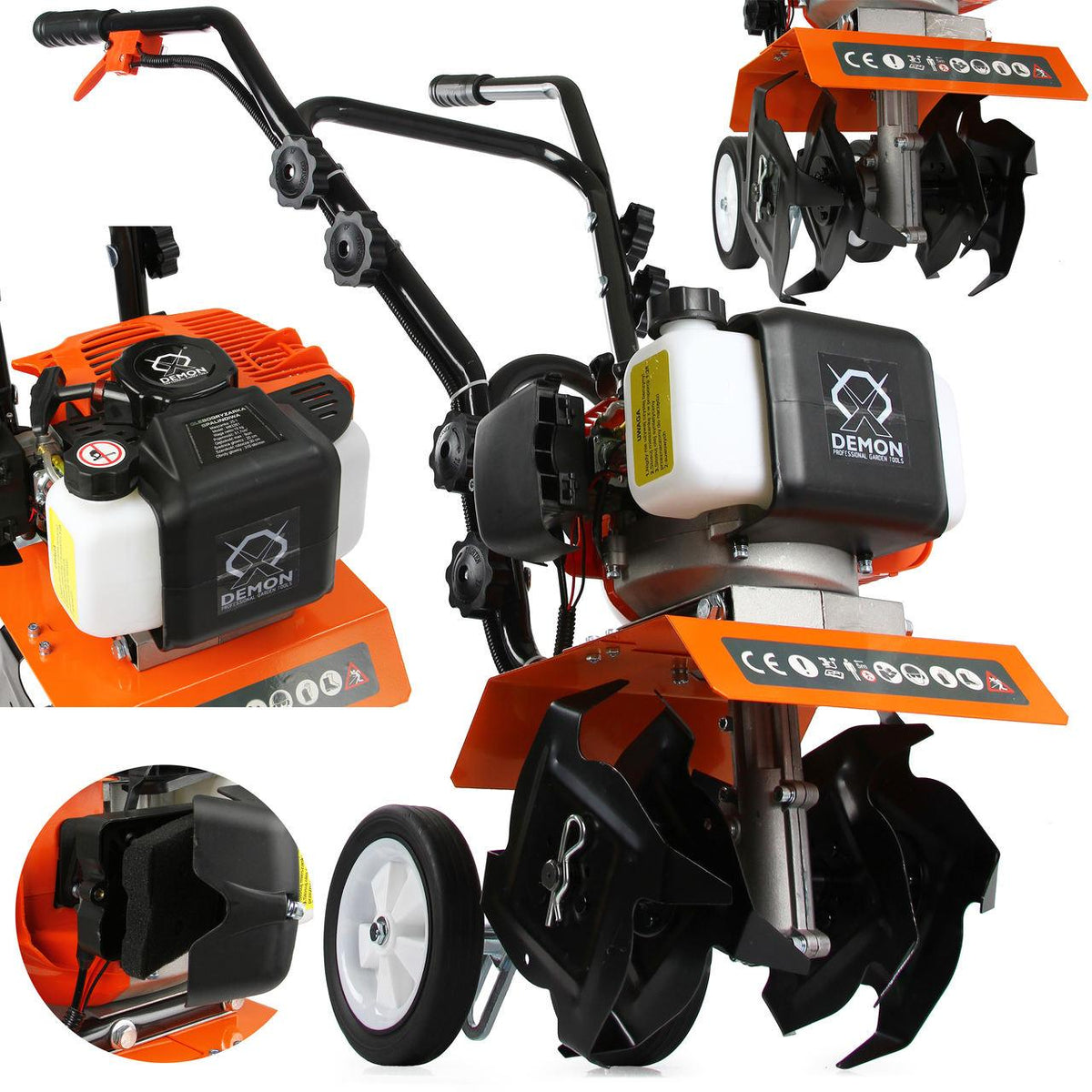 Motocultor Demon pe benzina 51.7cm3 - Bjc tools