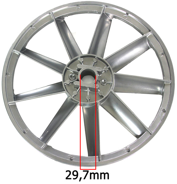 Fulie pompe compresor aer comprimat 35 cm - Bjc tools
