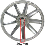 Fulie pompe compresor aer comprimat 35 cm - Bjc tools