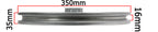 Fulie pompe compresor aer comprimat 35 cm - Bjc tools