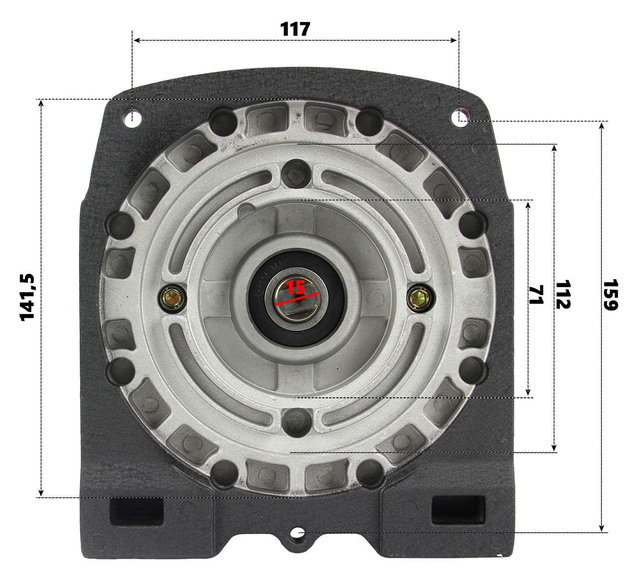 Motor troliu auto electric 12 volti profesional 12000lb Imagine secundară a produsului
